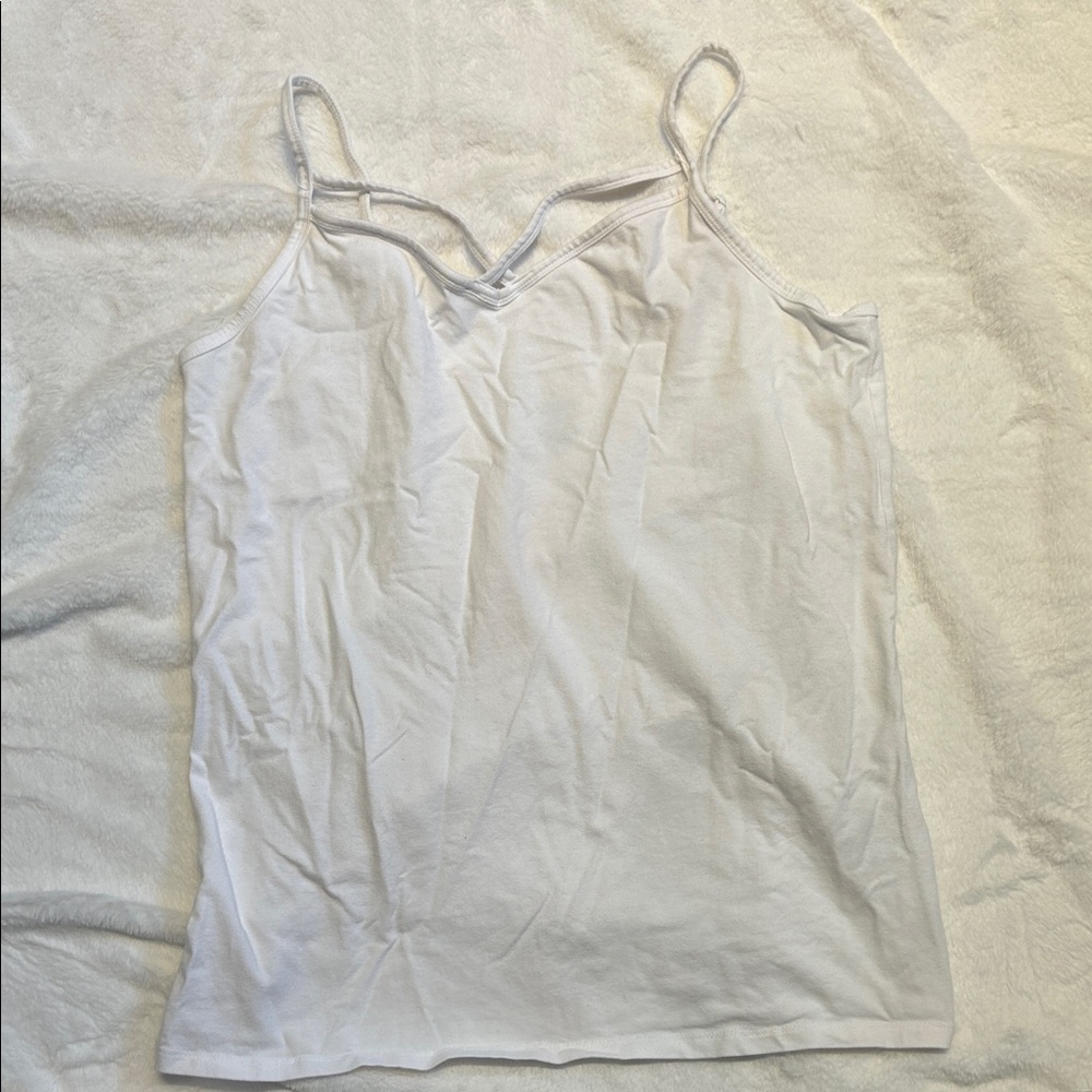 Torrid White Camisole Top